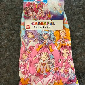 120☆ 映画 プリキュアミラクルユニバース ☆ ショーツ 2枚組 きゃらふるインナー パンツ スタプリ はぐプリ プリアラ ① 黄桃