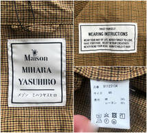 SALE!! Maison MIHARA YASUHIRO/メゾンミハラヤスヒロ/ロングシャツ/オーバーサイズ/サイズ46_画像9