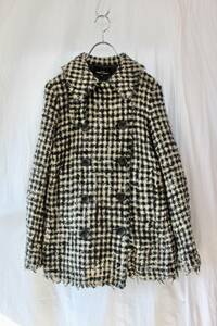 SALE!! トリコ コムデギャルソン/tricot COMME des GARCONS/2004AW/縮絨ジャケット/千鳥格子/サイズM