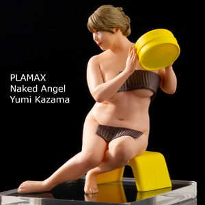 Max Factory PLAMAX Naked Angel 1/20 風間ゆみ 塗装済み 完成品 プラマックス マックスファクトリー Yumi Kazama フィギュア