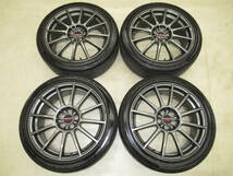 スバル BP5.BL5レガシィ tuned by STI 限定600台純正 7.5J-18 off+55 pcd100/5H 215/45R18 タイヤ付き4本 BRZ,インプレッサ,エクシーガ他！_画像1