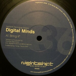 Digital Minds / Bring It , Stutter Funk , Disco Hangover