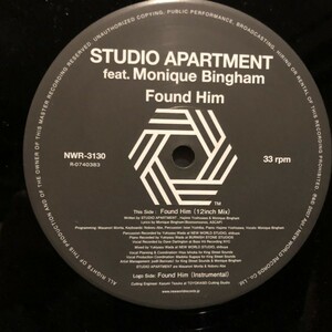 Studio Apartment Feat. Monique Bingham / Found Him