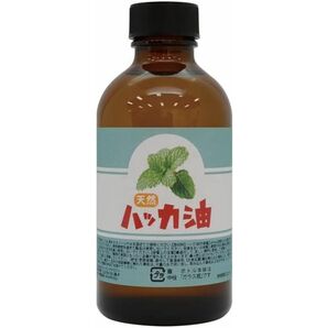 【200mL】日本製 天然薄荷油（ハッカ油、ハッカオイル）ナチュラル 中栓付き、清涼感のある香りで虫除け、清涼マスク、入浴時の香り