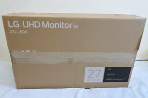 ★ LG UHD Monitor 4K 27UL500-W （稼働50時間以下、ほぼ新品） ★