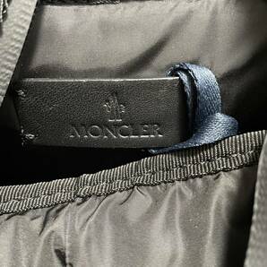 新品 本物 モンクレール MONCLER バックパック ARGENS MONO ボディ ボディー ベルト バッグ 黒 ブラック ロゴ ショルダーの画像9