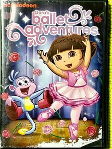 Dora ドーラ アメリカ製nickelodeonアニメの英語版DVD・Dora's ballet adventures！