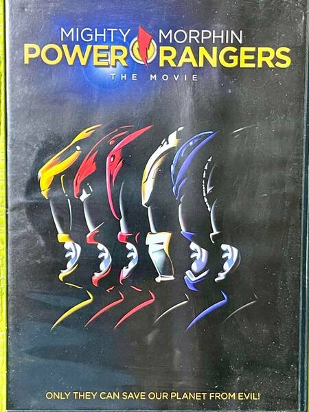 アメリカ製パワーレンジャーの英語版DVD・MIGHTY MORPHIN POWER RANGERS THE MOVIE