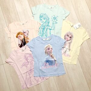 H&M キッズ★新品 アナと雪の女王 エルサ 限定 Tシャツ セット
