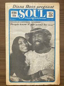 SOUL : America's Most Soulful Newspaper June 9, 1975　アル・グリーン、グラハム・セントラル・ステーション ほか　米国黒人音楽紙