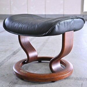 エコーネス オットマン 本革 フットスツール 足置き 腰掛け 北欧ノルウェー リクライニングチェア EKORNES_イエリアーダ シモンズ