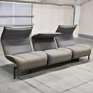 Cassina「Veranda/ヴェランダ」3人掛けソファ ヴィコ・マジストレッティ トリプル ハイバック ローバック 可動 カッシーナ_マラルンガの画像1