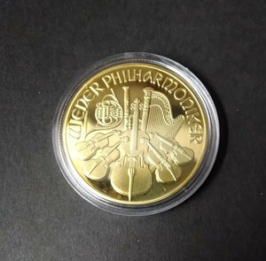 ウィーンフィルハーモニー ゴールド GOLD 金 金貨 24k ゴールドコイン ウィーン金貨 