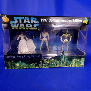 スターウォーズ★レイア姫・スカイウォーカー・C‐３PO★CommemorativeEditionⅠ★Kenner★フィギュア３体セット★１９９７年製★未使用