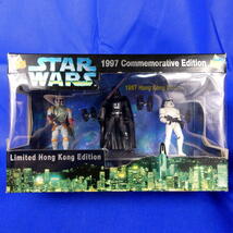 スターウォーズ★ダース・ベイダー★ボバ・フェット★ストームトルーパ★CommemorativeEditionⅠ★Kenner★フィギュア３体セット★１９９７_画像1