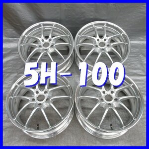 □送料無料 A2■ WORK MEISTER S2R ■ 17×7J+46位 ■ 5H PCD100 ■ ハブφ60 ◇ ４本 ◇ 深リム系 2ピース/ツインスポーク 専用ナット仕様