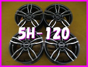 ■送料無料 A2s■　MAK　FFSERIES　18×8.0J+43　5H-120　ハブ径73　4本　