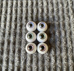 【送料無料】アクリルアイ　12mm　3点セット★ No.816