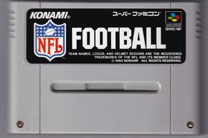 SFC中古　NFLフットボール　【管理番号：437】