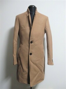 ☆ Zara Zara Melton Wool Pat Coat Coat/Men's/S ☆ Beige ☆ Популярная распроданная модель