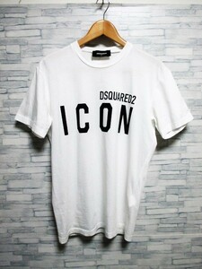 ☆DSQUARED2 ディースクエアード ICON ロゴ プリント Tシャツ/メンズ/S☆新作モデル