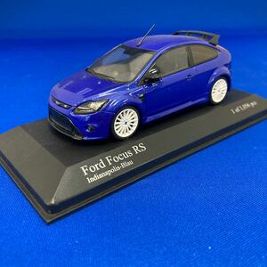 ミニチャンプス 1/43 フォード　フォーカス　RS 2009 ブルーメタリック