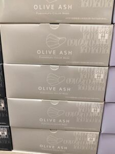 ピクール　不織布マスク　女性用　OLIVE ASH