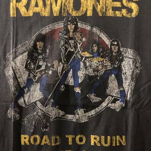 新品★ラモーンズ ROAD TO RUIN TOUR 1979 ビンテージスタイル Ｔシャツ【XL】★パンクロックバンド/RAMONES/CBGBの画像2