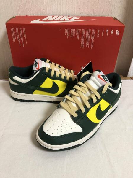 新品 NIKE WMNS DUNK LOW SE 25.5cm ナイキ ダンク green 