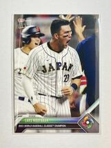 ［#WBCJPN-2］ラーズ・ヌートバー WBC 日本代表 優勝記念カード 2023 TOPPS NOW_画像1