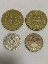 デンマーク硬貨 デンマークコイン 50クローネ 1クローネ ハートのコイン　50オーレ 外国コイン 外国硬貨_画像2