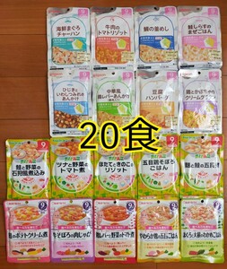 9ヶ月頃から　ベビーフード　離乳食　20食