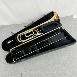 □【売り切り】YAMAHA ヤマハ トロンボーン YSL456G 520665 金管楽器 ハードケース付属 48マウスピース付属