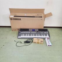 □【売り切り】YAMAHA ヤマハ 電子キーボード PORTATONE PSR-S670 61鍵盤 音出し確認済み ポータブルキーボード_画像1