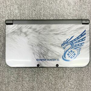 ●【売り切り】Nintendo 任天堂 Newニンテンドー3DSLL モンスターハンター4G スペシャルパック 本体のみ 動作確認済み 携帯ゲーム機