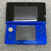 ◎【売り切り】Nintendo 任天堂 ニンテンドー3DS CTR-001コバルトブルー 携帯ゲーム機 動作確認済み _画像2