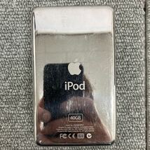 ◎【売り切り】Apple アップル iPod classic 40GB A1059 デジタルオーディオプレーヤー当時物 現状品 充電スタンド付属_画像4