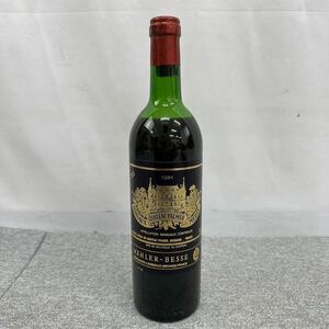 ◎【売り切り】未開栓 CHATEAU PALMERシャトーパルメ 1981 赤ワイン MAHLER-BESSE 洋酒 ヴィンテージ 750ml