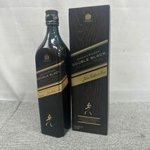 □【売り切り】新品！JOHNNIEWALKER ジョニーウォーカー DOUBLEBLACK ダブルブラック ウィスキー 古酒700ml アルコール40% _画像1