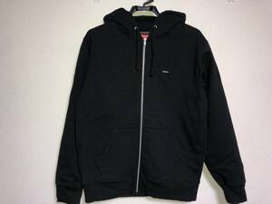 美品★正規品【Supreme (シュプリーム) Small Box Zip Up Hooded Sweatshirt】 スモールボックスロゴ パーカー スケーター ストリート