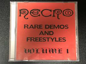 NYアングラ!! 【Necro - Rare Demos And Freestyles Volume 1】 NON PHIXION ILL BILL ドープ アングラ DOPE KOCO SEIJI KIYO MURO S-KY