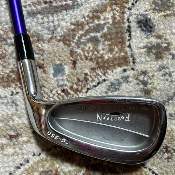 中古　Fujikura MCI PRACTICE IRON 藤倉 プラクティス アイアン　#7 フォーティーン TC-550FORGED2009#7ヘッド付