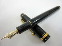 ☆PILOT/パイロット 万年筆 CUSTOM 74、カスタム 74 ペン先:14K-585.5.B.A796 太字☆_画像1