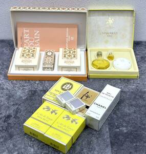 1円〜■香水 石鹸 まとめ NINA RICCI リナリッチ CHANEL シャネル Madame Rochas マダムロンシャス ブランド香水■兵庫県姫路市から 24-090