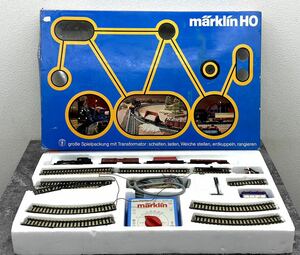 ジャンク■Marklin メルクリン 2950 HOゲージ 蒸気機関車セット 鉄道模型 レール 線路 レールセット■兵庫県姫路市から d0 24-050