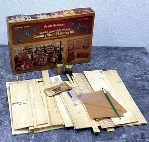 未組立■Realife Miniatures Country Store Fixtures Kit リアライフ カントリーストアフィクスチャー■兵庫県姫路市から 24-076