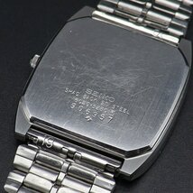 希少 SEIKO Chariot セイコー シャリオ 6020-5280 シングルクォーツ サードニクス文字盤 諏訪 2針 メンズ腕時計_画像8