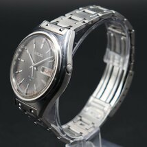 SEIKO セイコー 3303-8070 EL-330 電磁テンプ式 デイデイト 亀戸 SEIKO社製バックル アンティーク メンズ腕時計_画像3