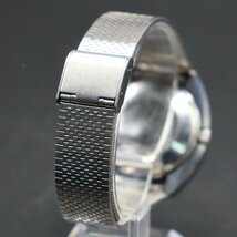 RADO BALBOA Ⅴラドー バルボア 自動巻 動作品ジャンク 超硬ケース 変わり文字盤 5面カットガラス 赤赤デイト スイス アンティーク メンズ_画像5