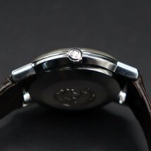 希少 OMEGA Seamaster DE VILLE オメガ シーマスター デビル Wネーム 自動巻き シーホース デイト 純正尾錠 スイス製 アンティーク メンズ_画像6